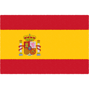画像：スペイン国旗